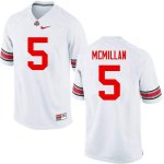 NCAA Ohio State Buckeyes Men's #5 Raekwon McMillan White Nike Football College Jersey RVF7045KL